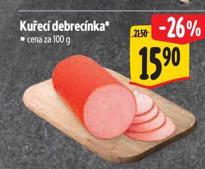 Kuřecí debrecínka 100 g
