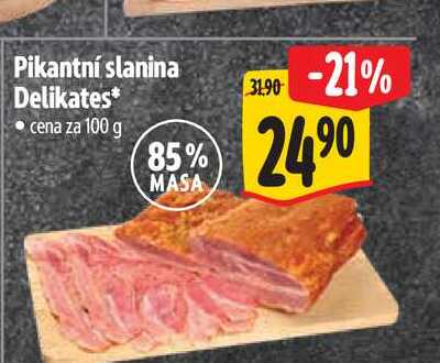 Pikantní slanina Delikates