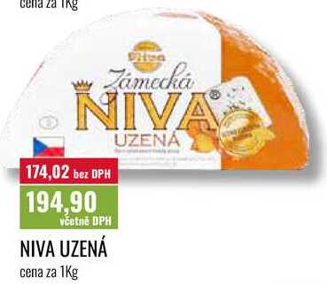 NIVA UZENÁ cena za 1kg 