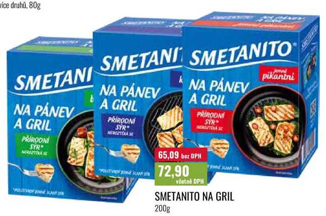 SMETANITO NA GRIL 200g 