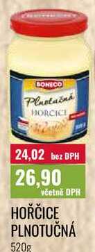 HOŘČICE PLNOTUČNÁ 520g 
