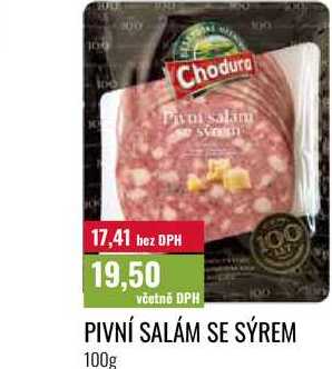 PIVNÍ SALÁM SE SÝREM 100g