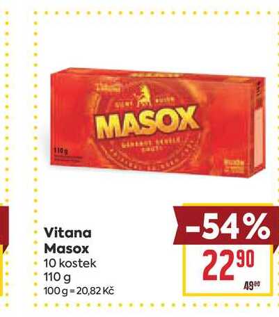 Vitana Masox 10 kostek 110 g 