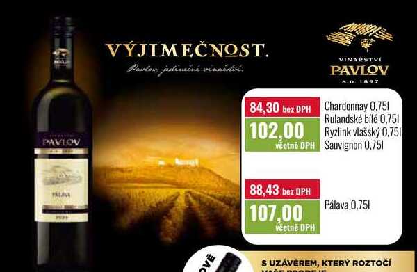 VINAŘSTVÍ PAVLOV 0,75l