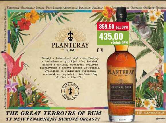 PLANTERAY ORIGINAL DARK 0,7l