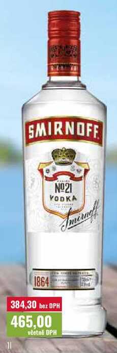 SMIRNOFF VODKA 1l