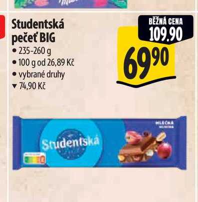 Studentská pečeť BIG  235-260 g 