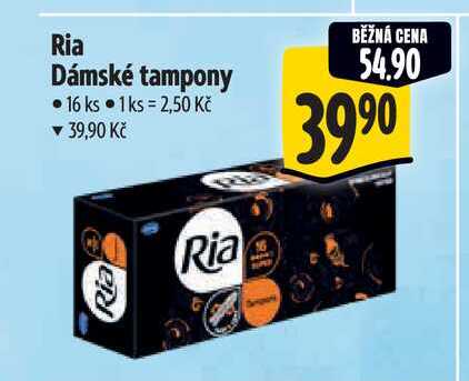 Ria Ria Dámské tampony 16 ks 
