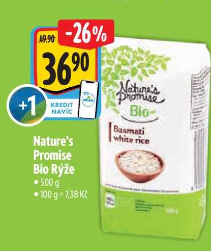   Nature's Promise Bio Rýže 500 g 