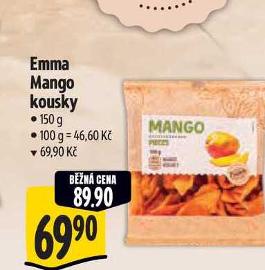 Emma Mango kousky 150 g 