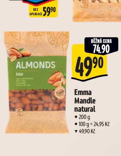   Emma Mandle natural 200 g 