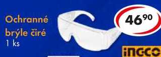 Ochranné brýle čiré 1
