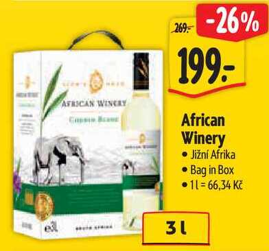 African Winery, 3 l