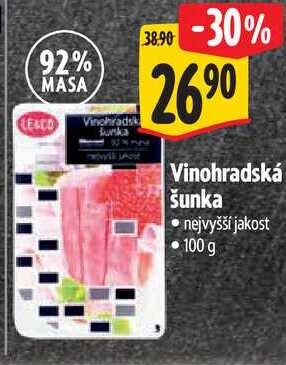 Vinohradská šunka, 100 g