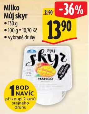 Milko Můj skyr, 130 g
