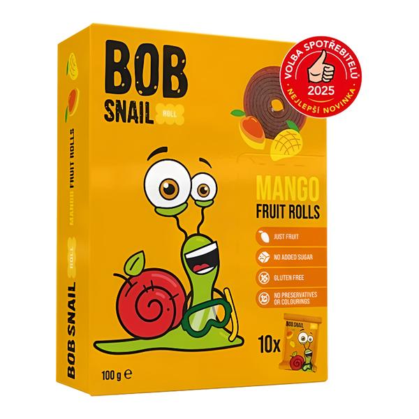 Šnek Bob Ovocné rolky mango