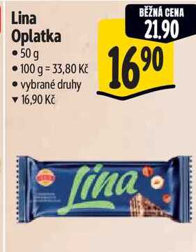 Lina Oplatka, 50 g