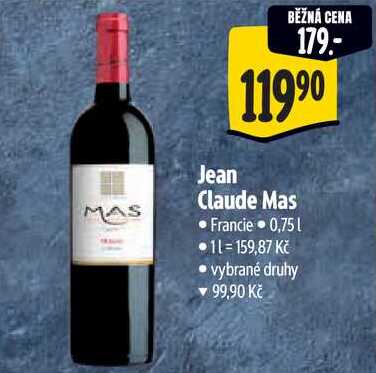 Jean Claude Mas, 0,75 l