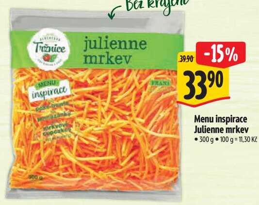 Menu inspirace Julienne mrkev, 300 g