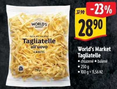 World's Market Tagliatelle, 250 g
