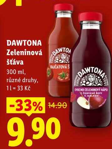 DAWTONA Zeleninová šťáva, 300 ml