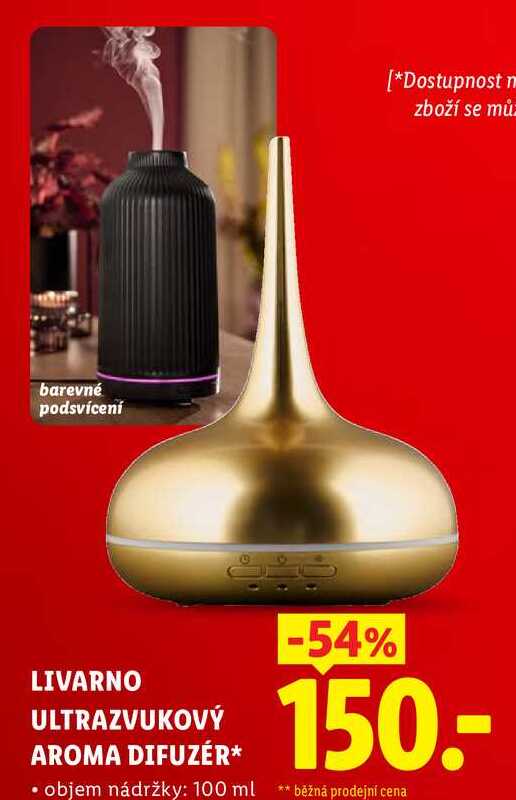LIVARNO ULTRAZVUKOVÝ AROMA DIFUZÉR
