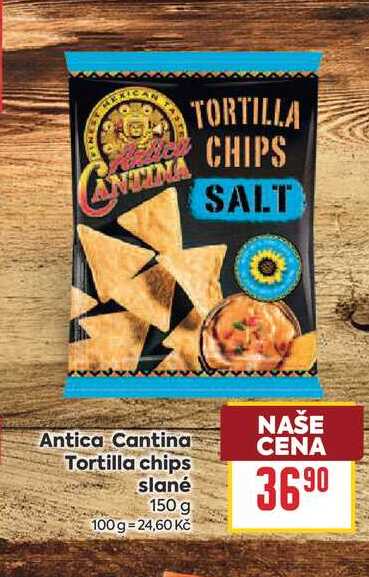 Antica Cantina Tortilla chips slané 150 g