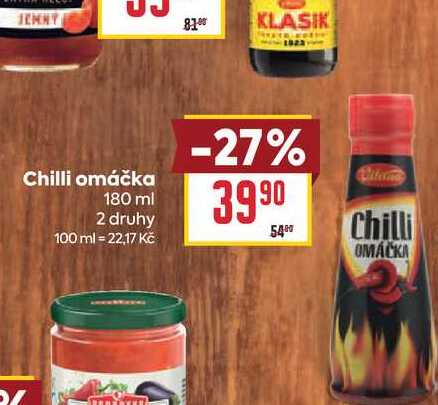 Chilli omáčka 180 ml