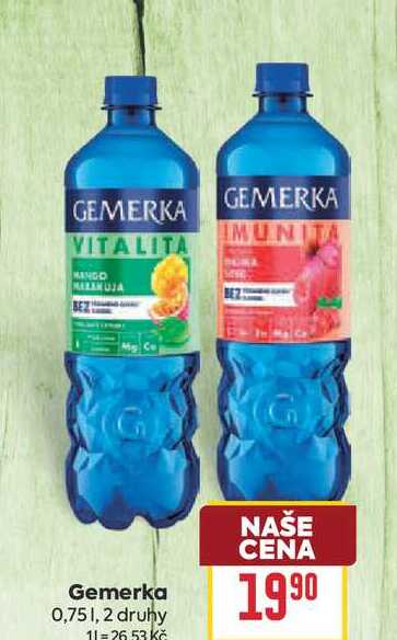 Gemerka 0,75l