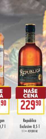 Republica Exclusive 0,5l