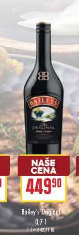 Bailey's Original 0,7l