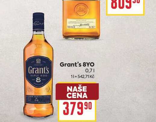 Grant's 8YO 0,7l