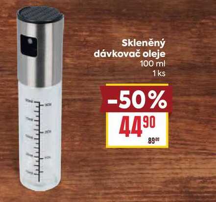 Skleněný dávkovač oleje 100 ml 1 ks 