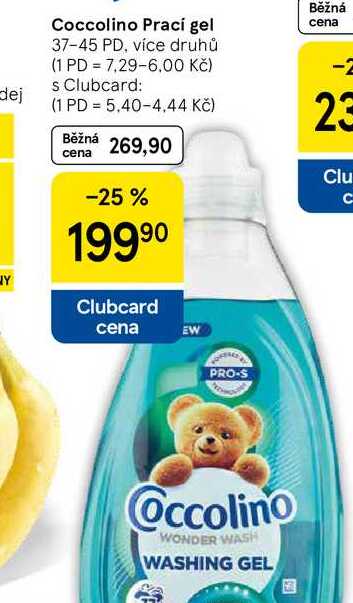 Coccolino Prací gel, 37-45 PD, více druhů 