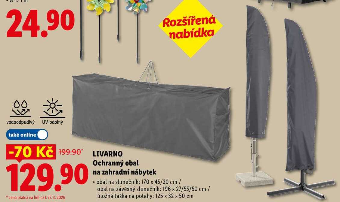 LIVARNO Ochranný obal na zahradní nábytek