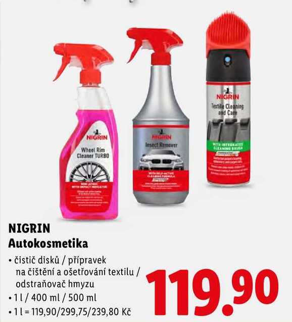NIGRIN Autokosmetika 