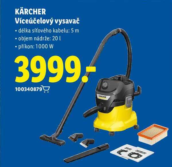 KÄRCHER Víceúčelový vysavač 
