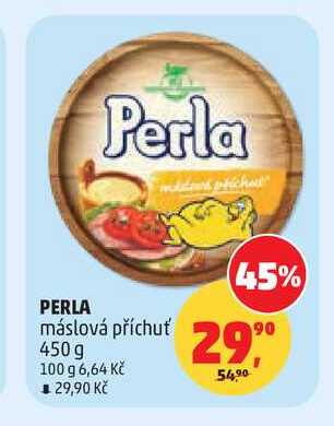 PERLA máslová příchuť, 450 g 