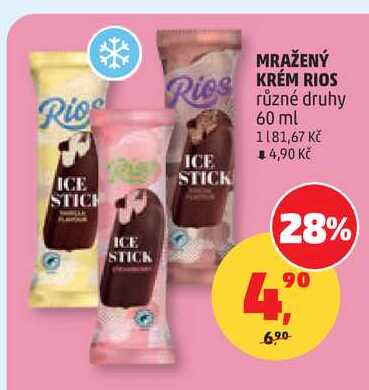 MRAŽENÝ KRÉM RIOS, 60 ml 