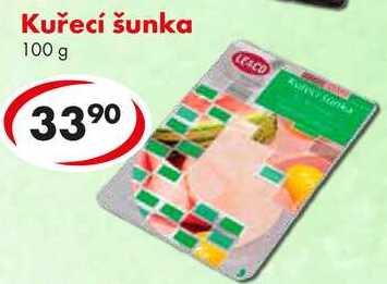 Kuřecí šunka, 100 g