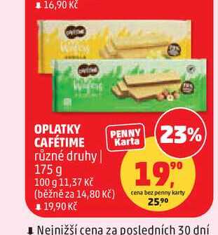 OPLATKY CAFÉTIME, 175 g