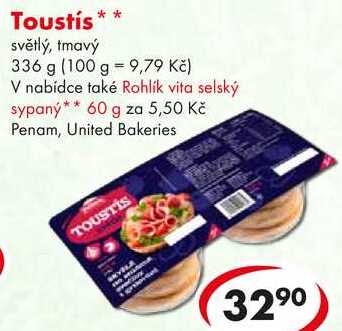 Toustís, 336 g 