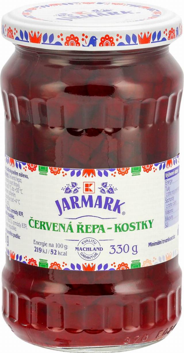 K-Jarmark Červená řepa kostky