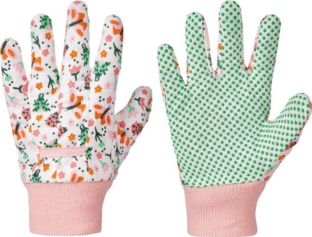 PARKSIDE Dětské zahradní rukavice 2 páry, růžová