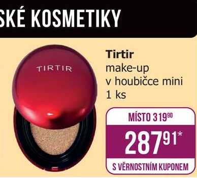 Tirtir make-up v houbičce mini 1 ks