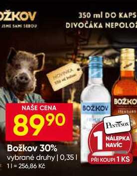 Božkov Vodka 0,35l