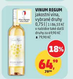 VINUM REGUM, 0,75 l