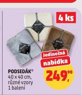 PODSEDÁK, 4 ks