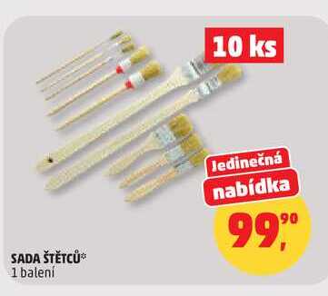 SADA ŠTĚTCŮ, 10 ks