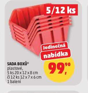 SADA BOXŮ, 1 balení 